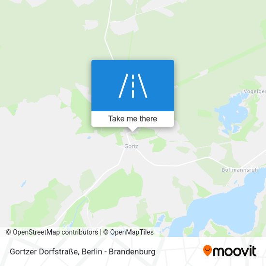 Gortzer Dorfstraße map