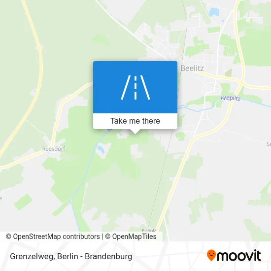 Grenzelweg map