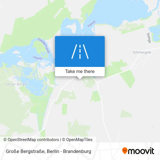 Карта Große Bergstraße