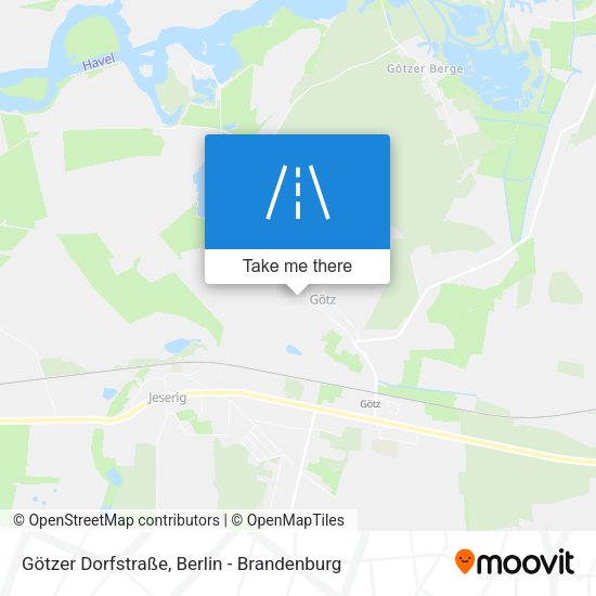 Götzer Dorfstraße map