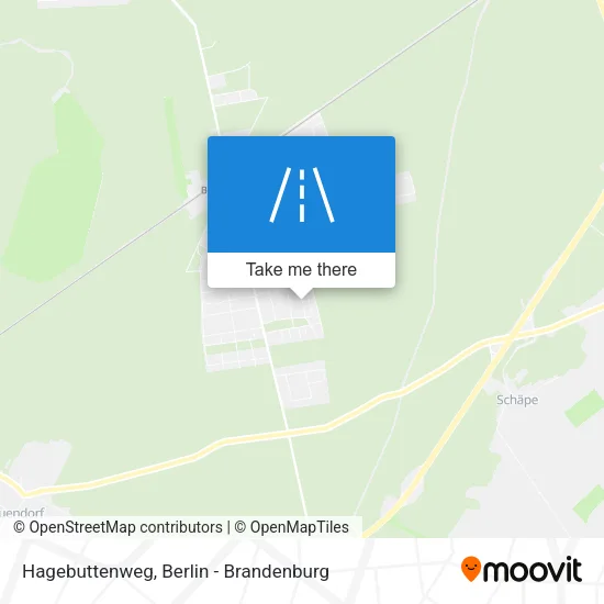 Карта Hagebuttenweg