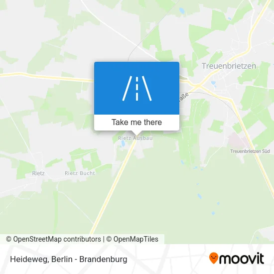 Карта Heideweg