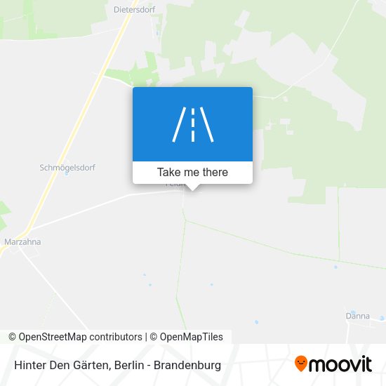 Hinter Den Gärten map