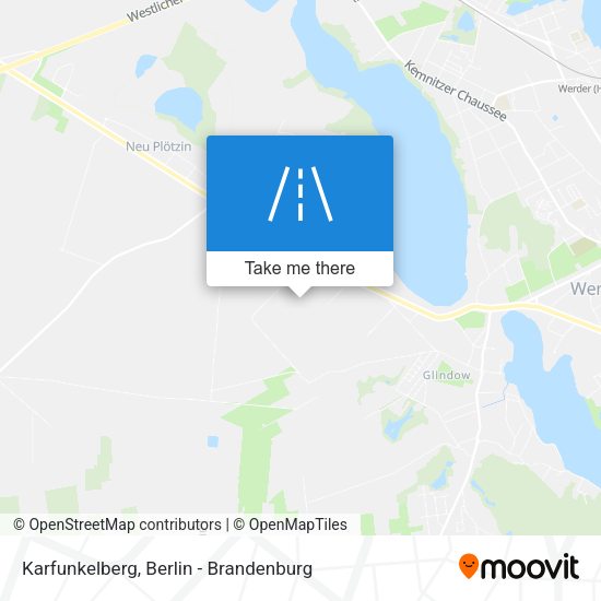 Karfunkelberg map