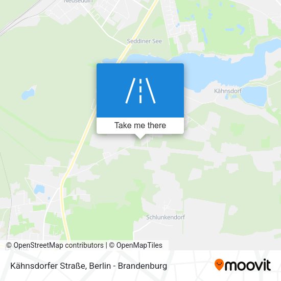 Kähnsdorfer Straße map