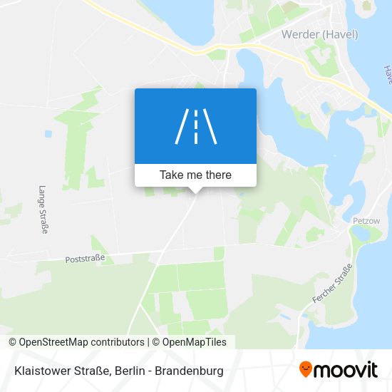 Klaistower Straße map