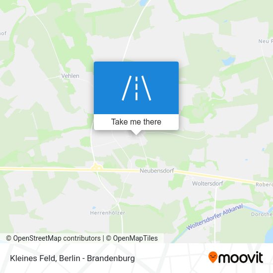 Kleines Feld map