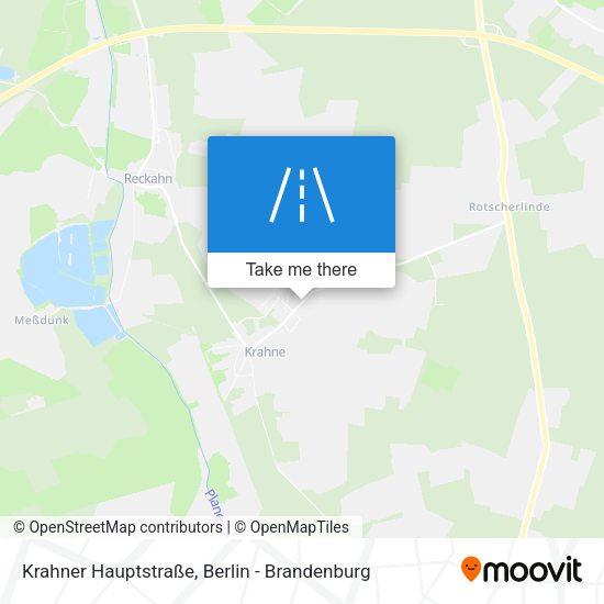Krahner Hauptstraße map