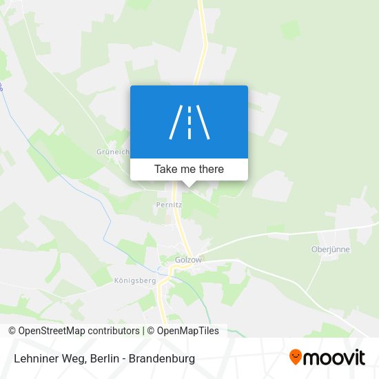 Lehniner Weg map