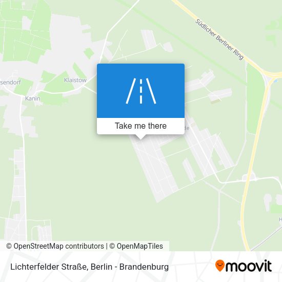 Lichterfelder Straße map