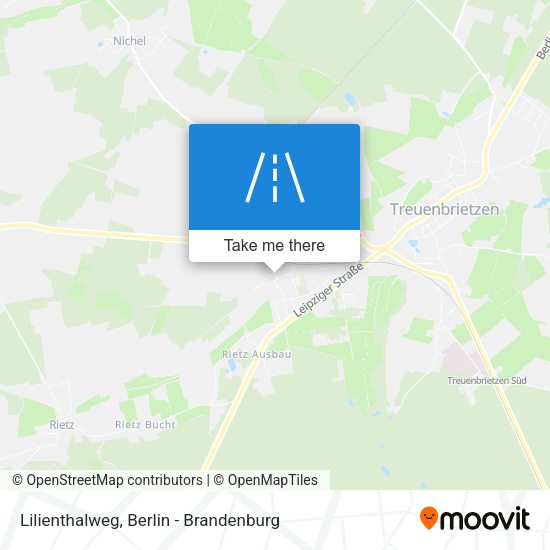 Lilienthalweg map