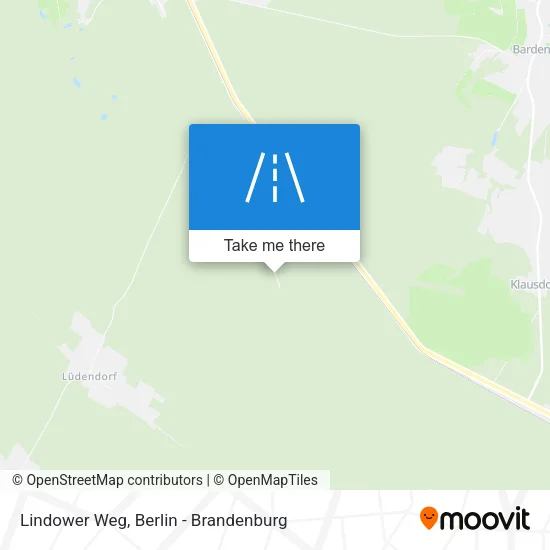 Карта Lindower Weg