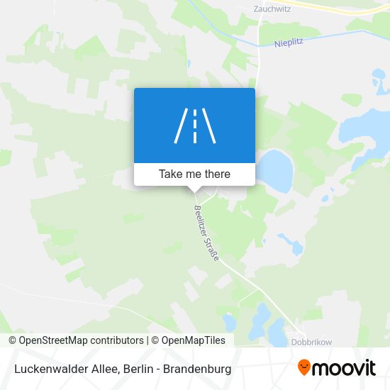 Luckenwalder Allee map