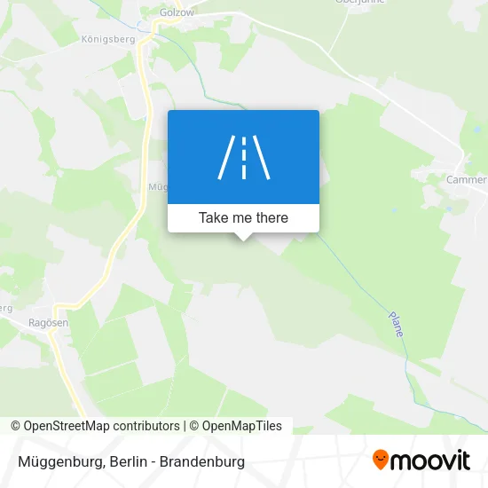 Müggenburg map
