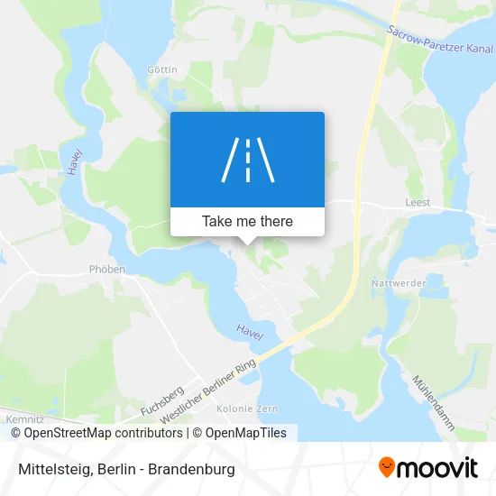 Карта Mittelsteig