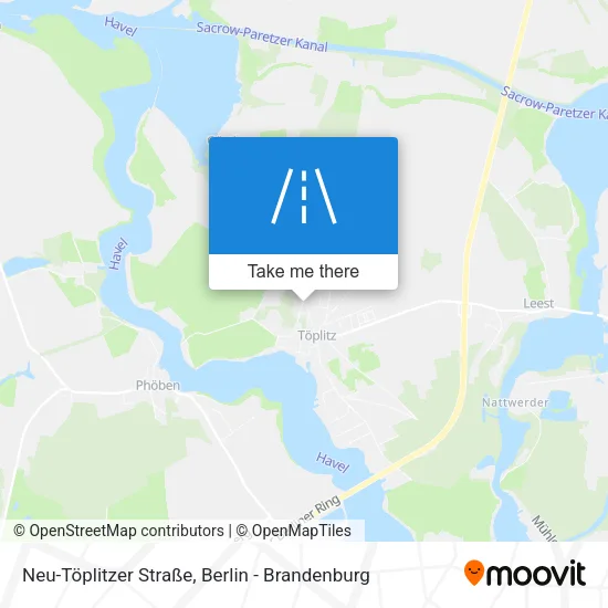 Карта Neu-Töplitzer Straße
