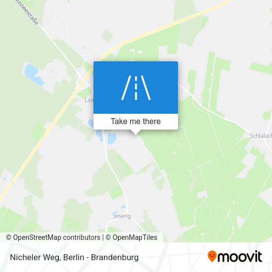 Nicheler Weg map