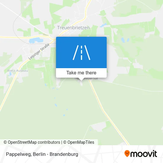 Карта Pappelweg