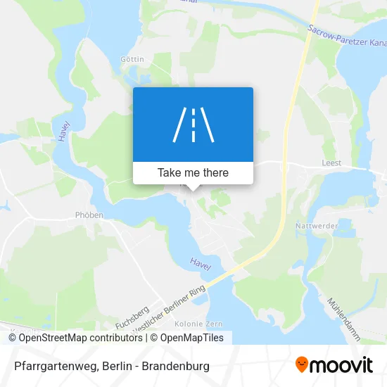 Карта Pfarrgartenweg
