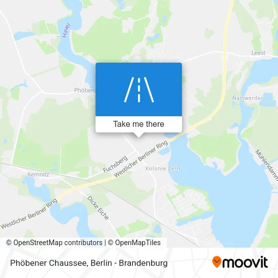 Карта Phöbener Chaussee