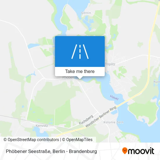 Карта Phöbener Seestraße
