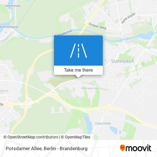 Potsdamer Allee map