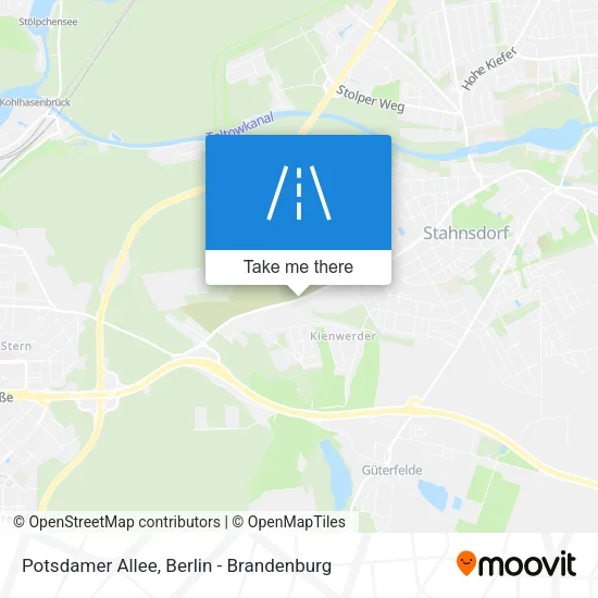 Карта Potsdamer Allee