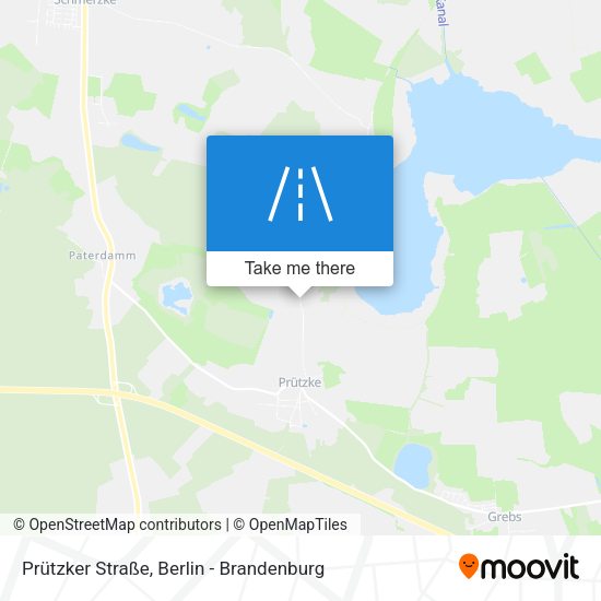 Prützker Straße map
