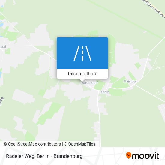 Rädeler Weg map