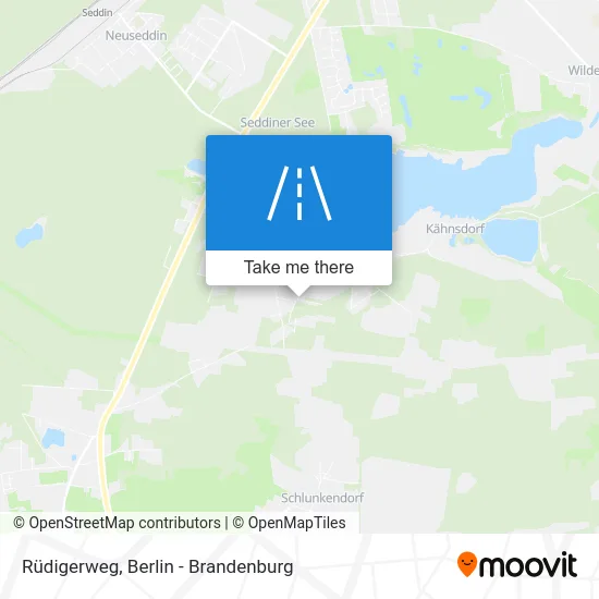 Rüdigerweg map