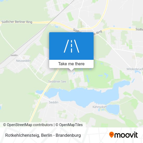 Rotkehlchensteig map