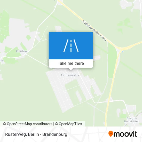 Rüsterweg map