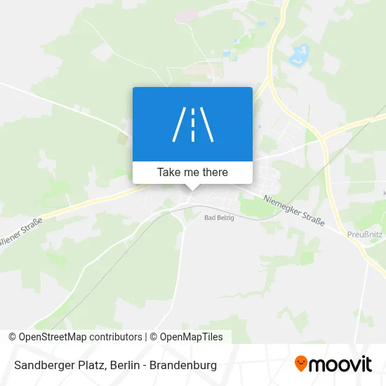 Sandberger Platz map