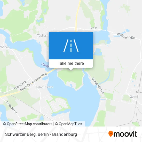 Карта Schwarzer Berg