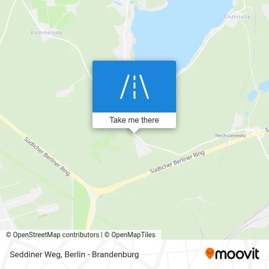 Seddiner Weg map