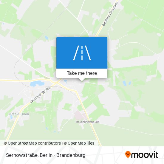 Карта Sernowstraße