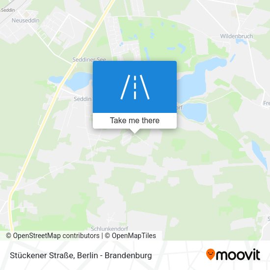 Stückener Straße map