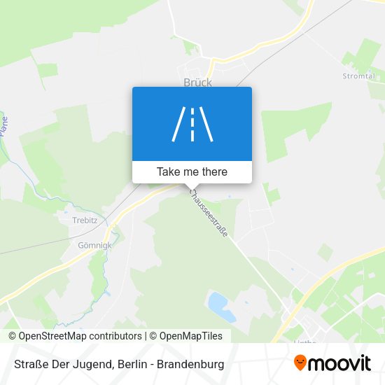 Straße Der Jugend map