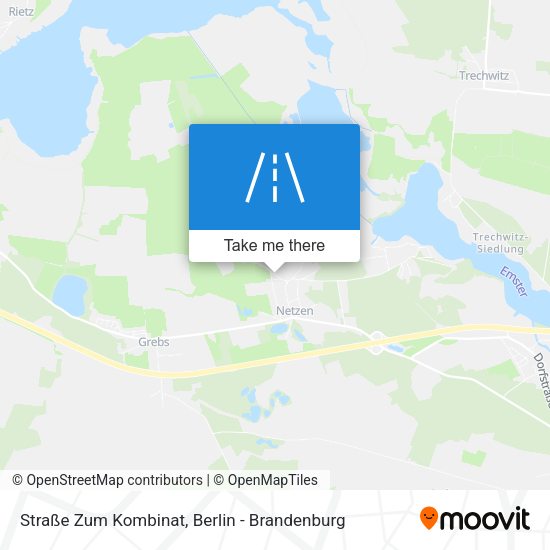 Straße Zum Kombinat map