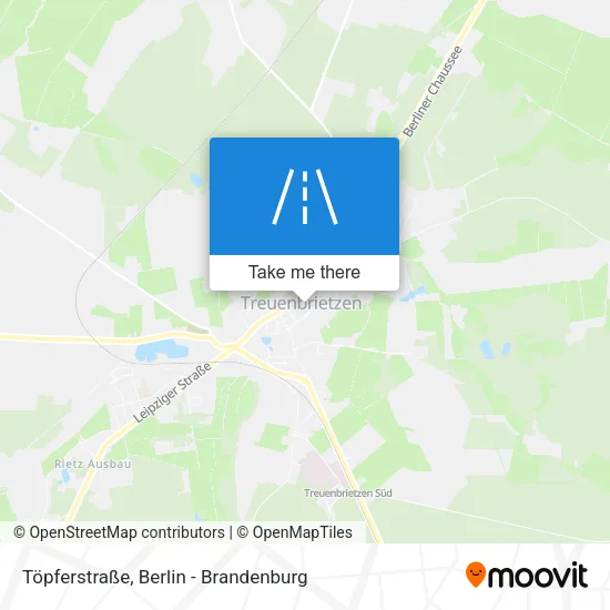 Карта Töpferstraße