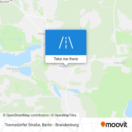 Tremsdorfer Straße map