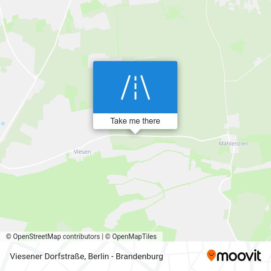 Viesener Dorfstraße map