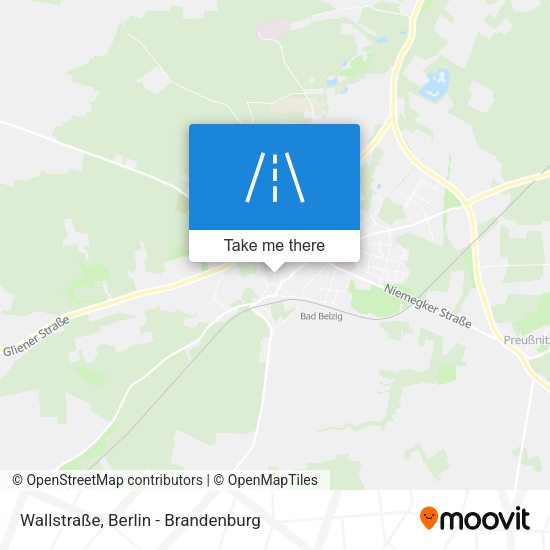 Wallstraße map