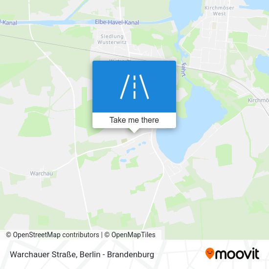 Warchauer Straße map