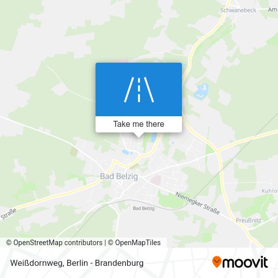 Weißdornweg map