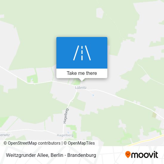 Weitzgrunder Allee map