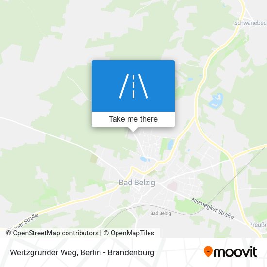 Weitzgrunder Weg map