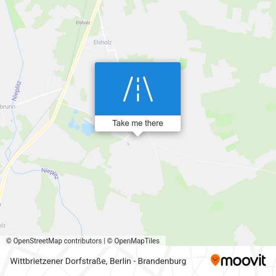 Wittbrietzener Dorfstraße map