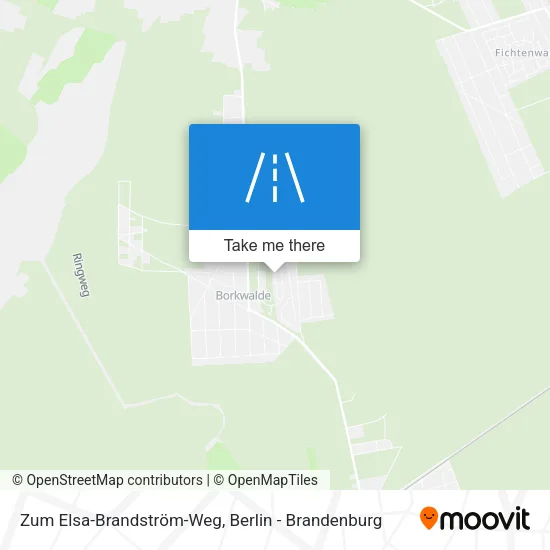 Карта Zum Elsa-Brandström-Weg