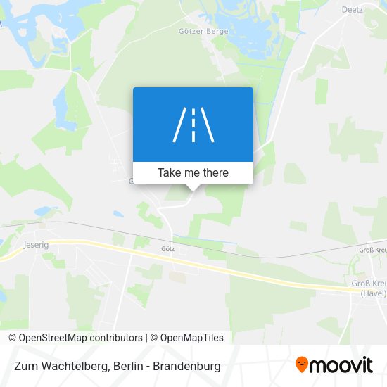 Zum Wachtelberg map